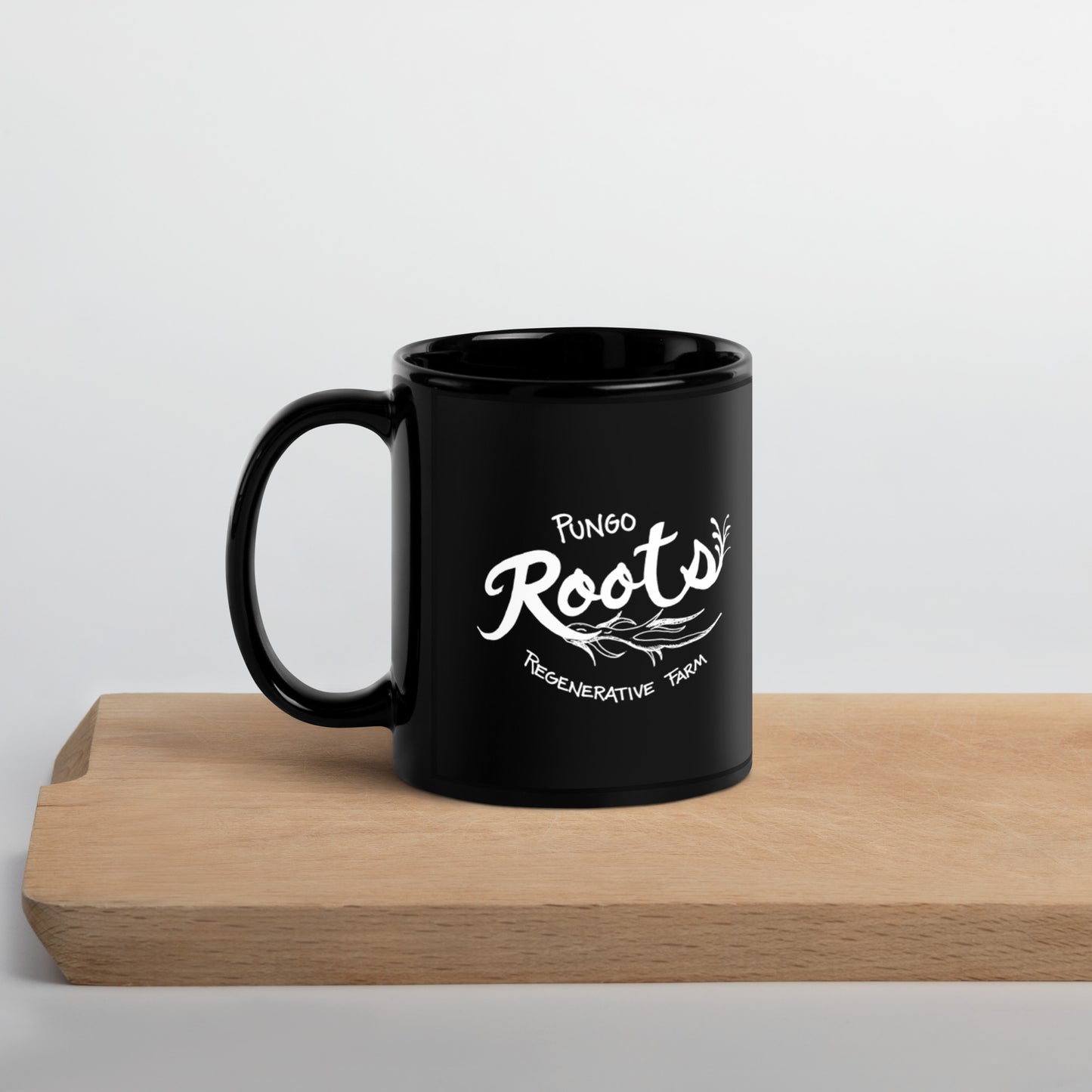 Black Pungo Roots Mug