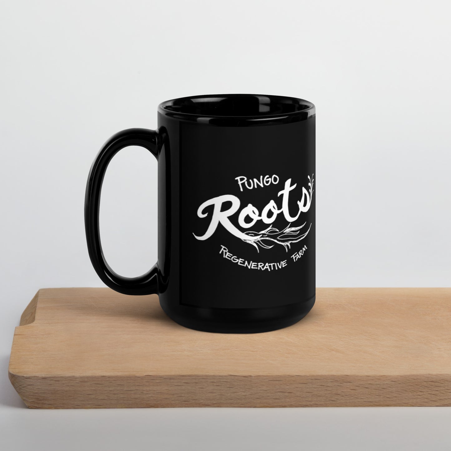 Black Pungo Roots Mug