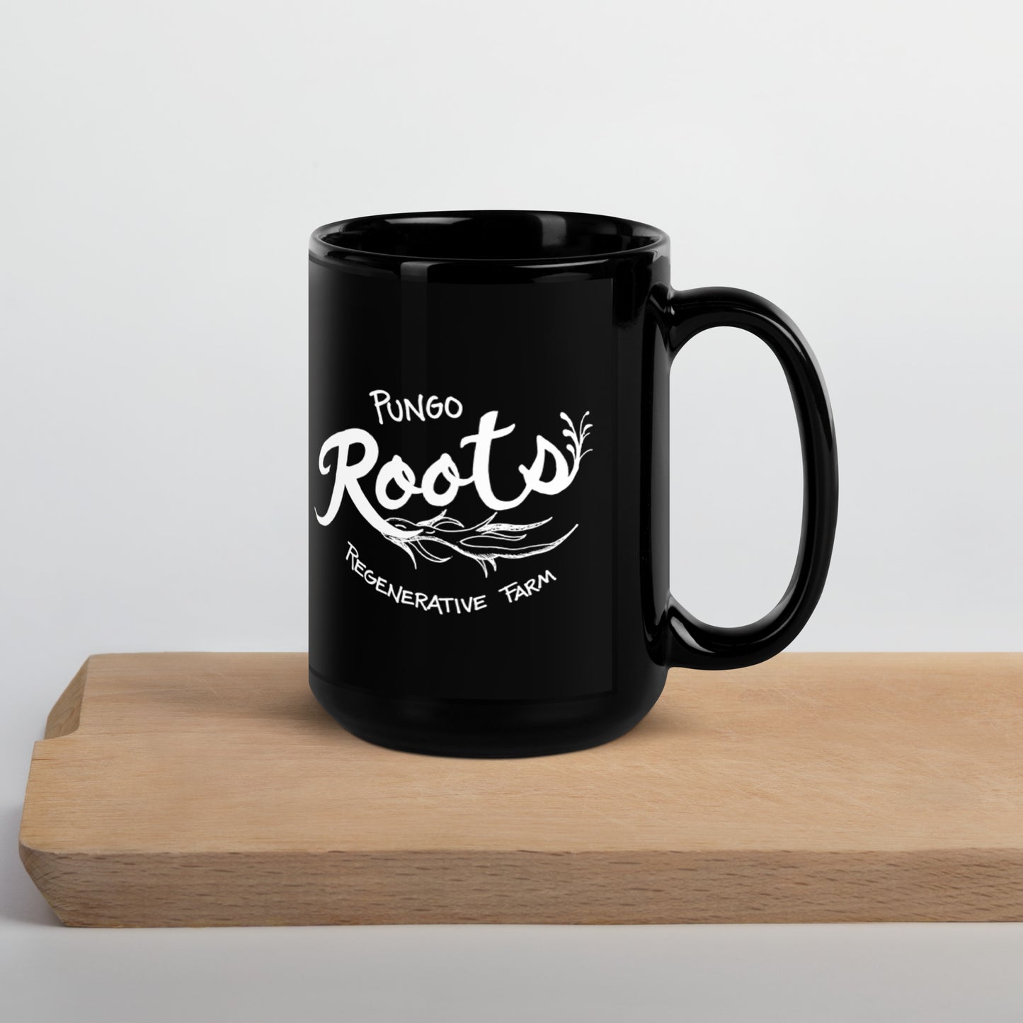 Black Pungo Roots Mug