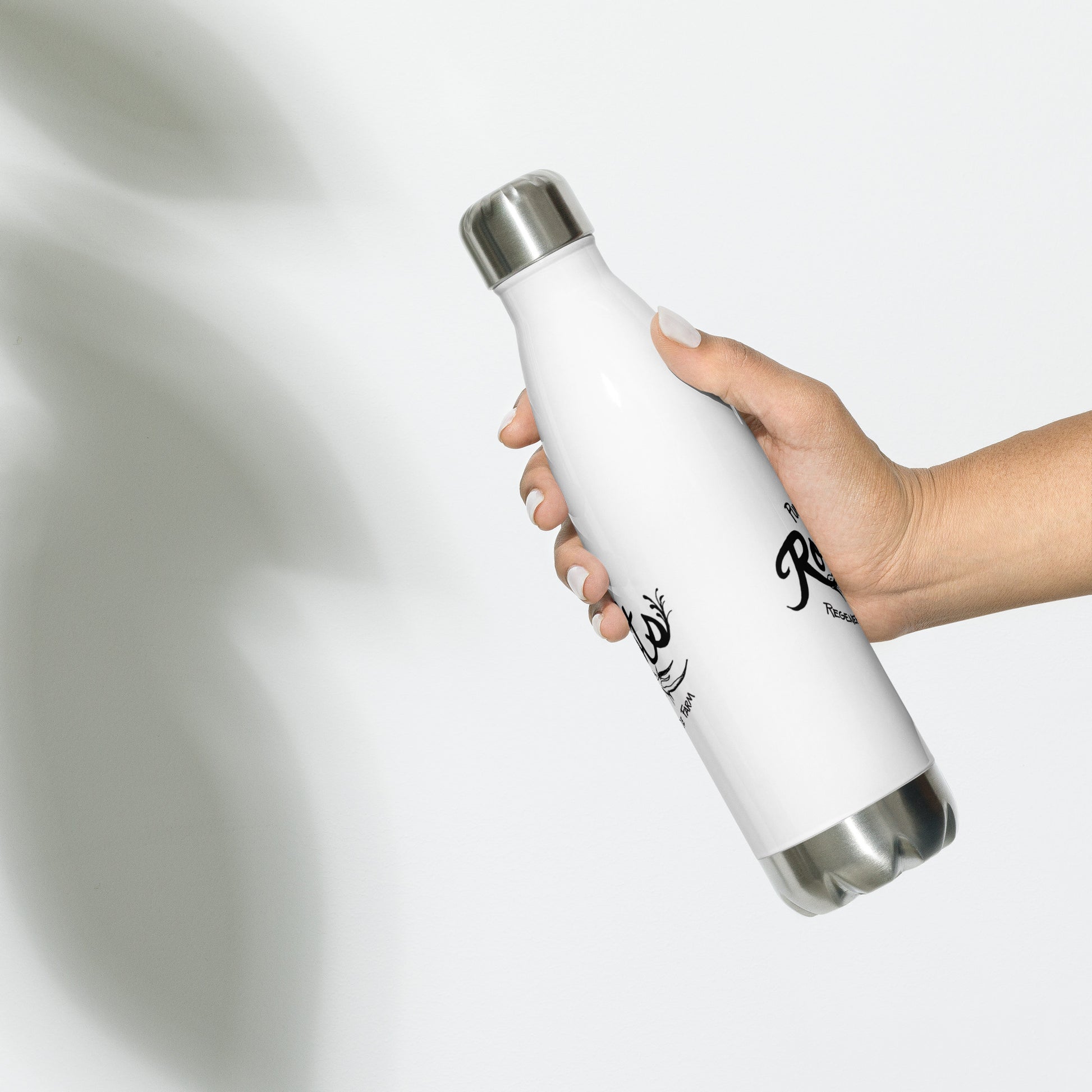 Burble Stainless Steel Water Bottle (17 Oz.)